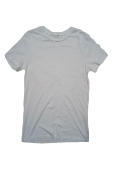 Crew Neck T-Shirt In White
