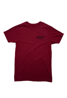 Misery T-Shirt In Maroon